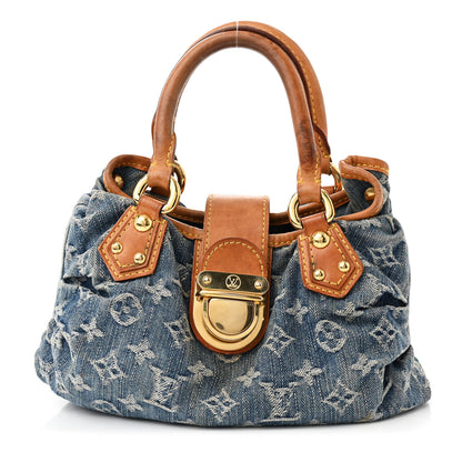 Louis Vuitton Monogram Denim Pleaty Blue 1 of 10