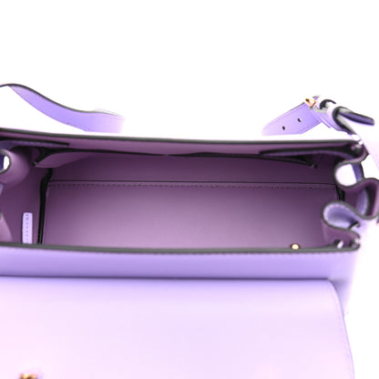 Versace Calfskin Medium La Medusa Top Handle Handbag Lilac 5 of 9