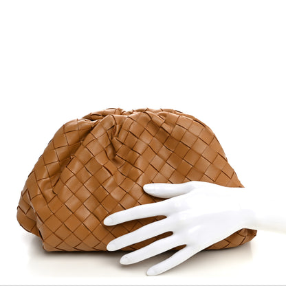 Bottega Veneta Nappa Intrecciato Teen Pouch Caramel 2 of 7