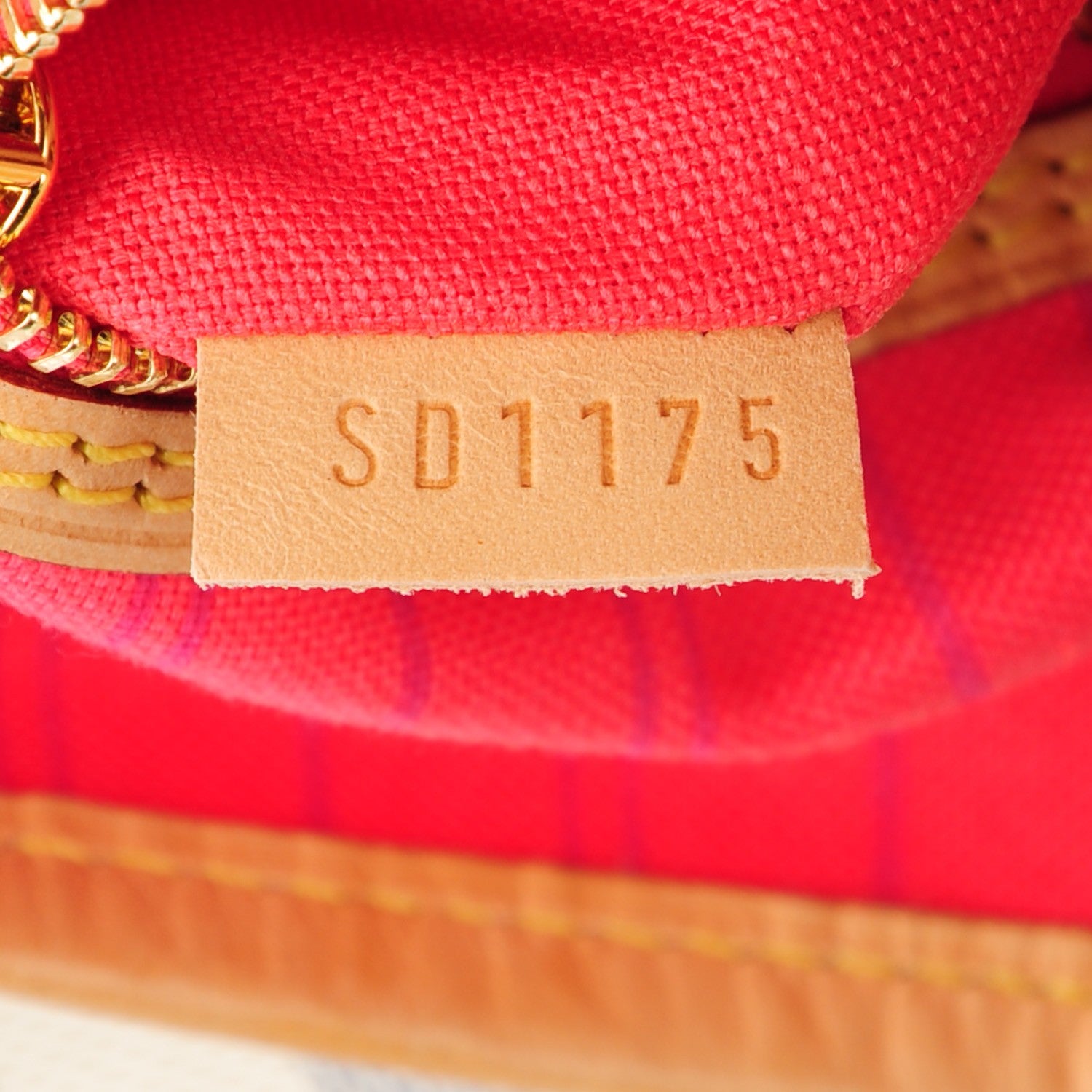 Louis Vuitton Damier Azur Delightful PM Pink 8 of 8