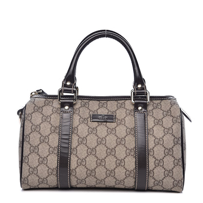 Gucci GG Plus Monogram Small Joy Boston Dark Brown 1 of 11