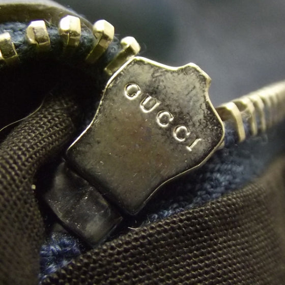 Guccissima Medium Icon Bit Tote Blue
