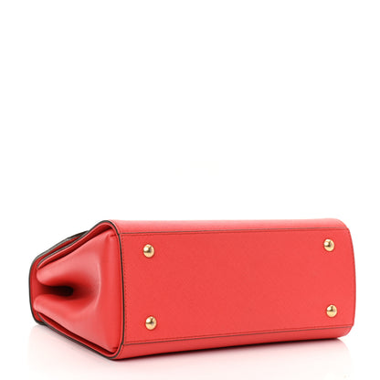 MCM Saffiano Top Handle Crossbody 4 of 12