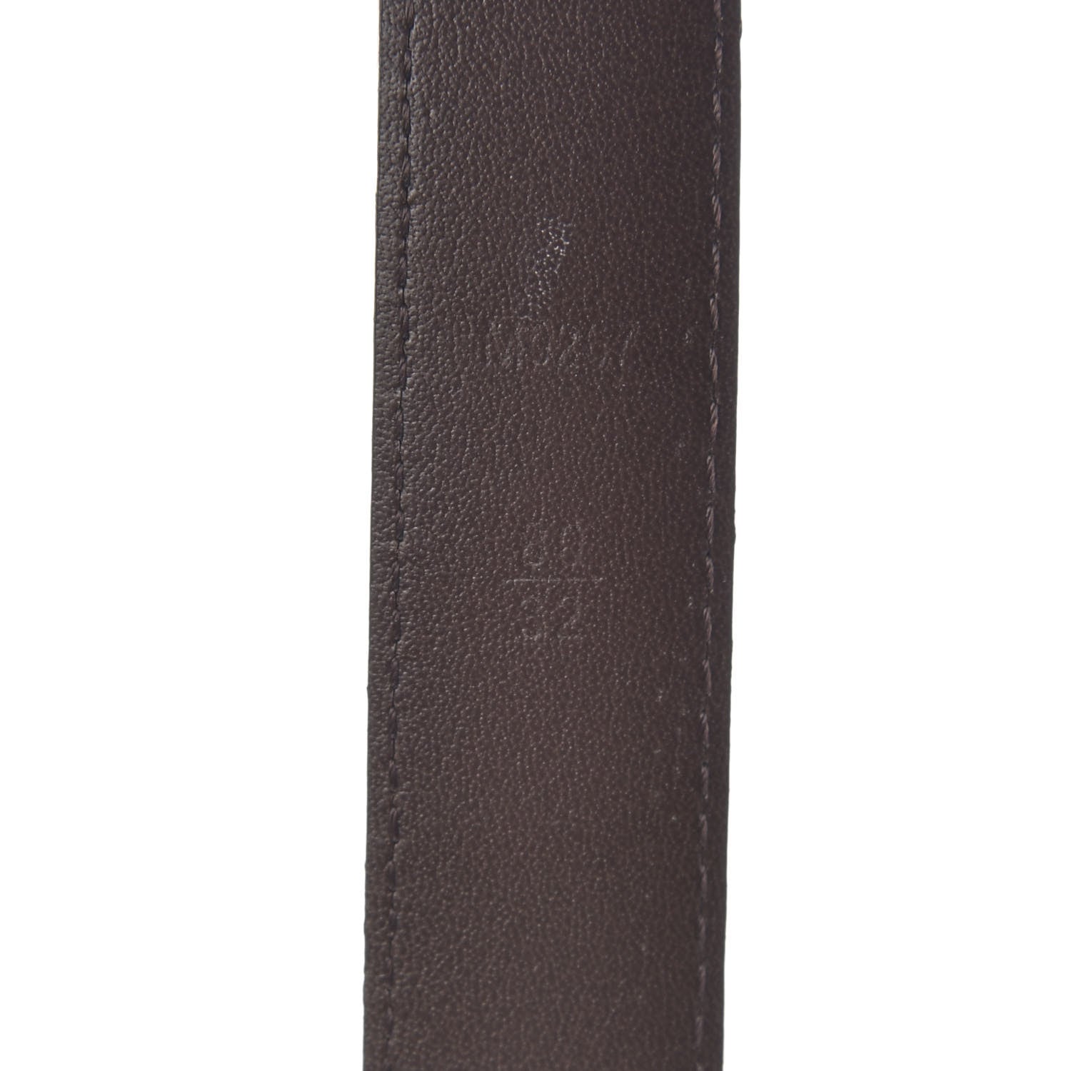 Louis Vuitton Mini Damier Ebene 25mm LV Initiales Belt 80 32 6 of 9