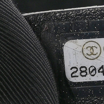Chanel Bullskin Stitched Large Shopping Bag Black 7 of 10