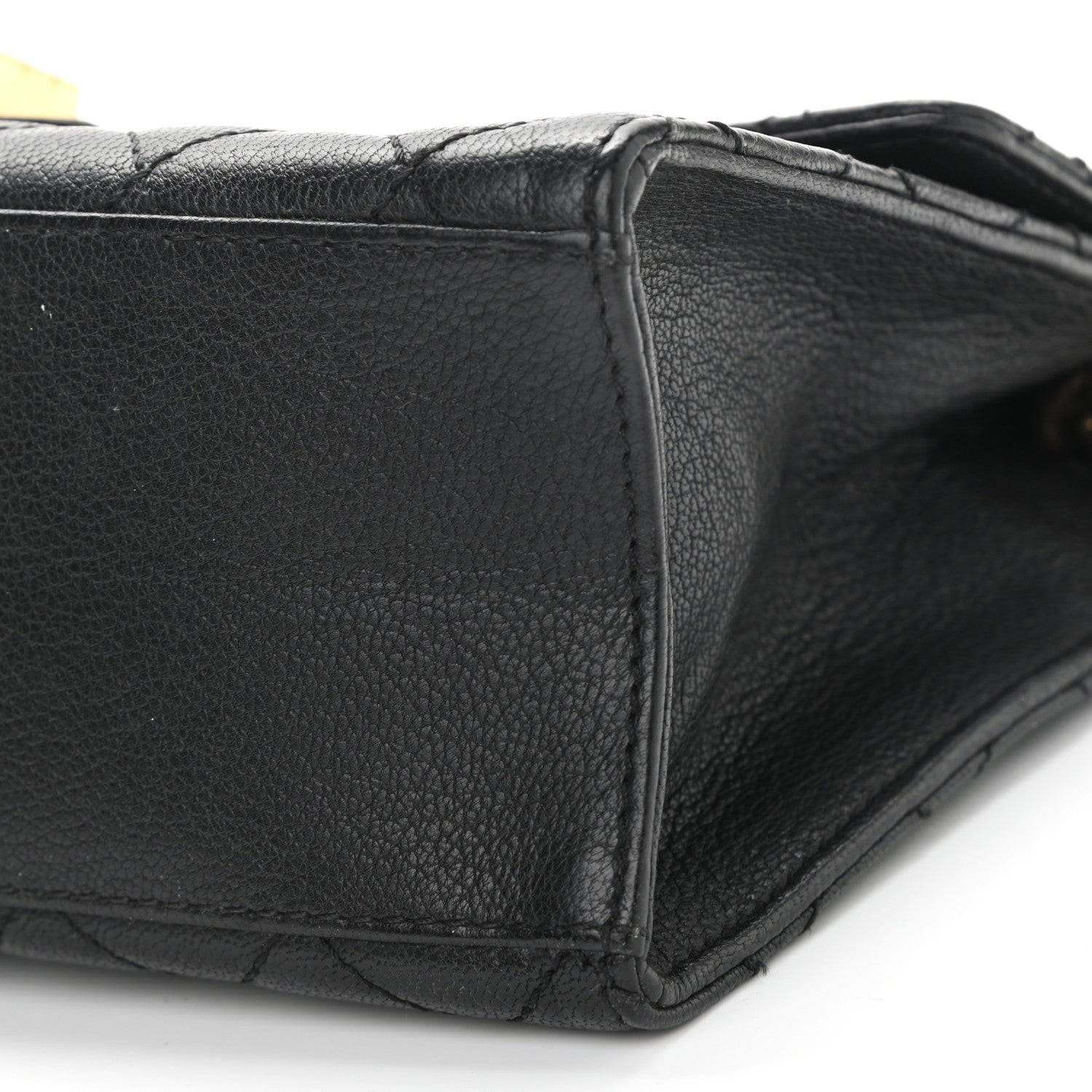 Chanel Goatskin Quilted Rita Flap Black 12 of 14