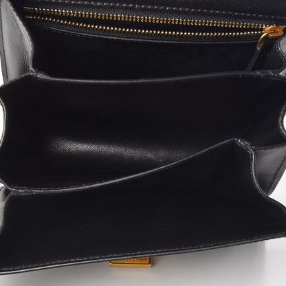 Celine Box Calfskin Small Classic Box Flap Bag Black 7 of 16