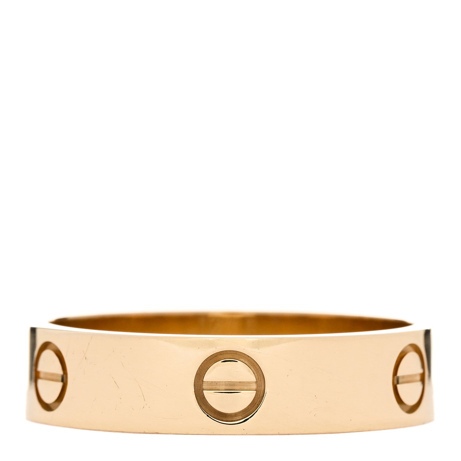 Cartier 18K Yellow Gold 5.5mm LOVE Ring 66 11.5 3 of 4