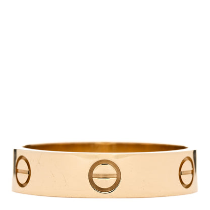 Cartier 18K Yellow Gold 5.5mm LOVE Ring 66 11.5 3 of 4