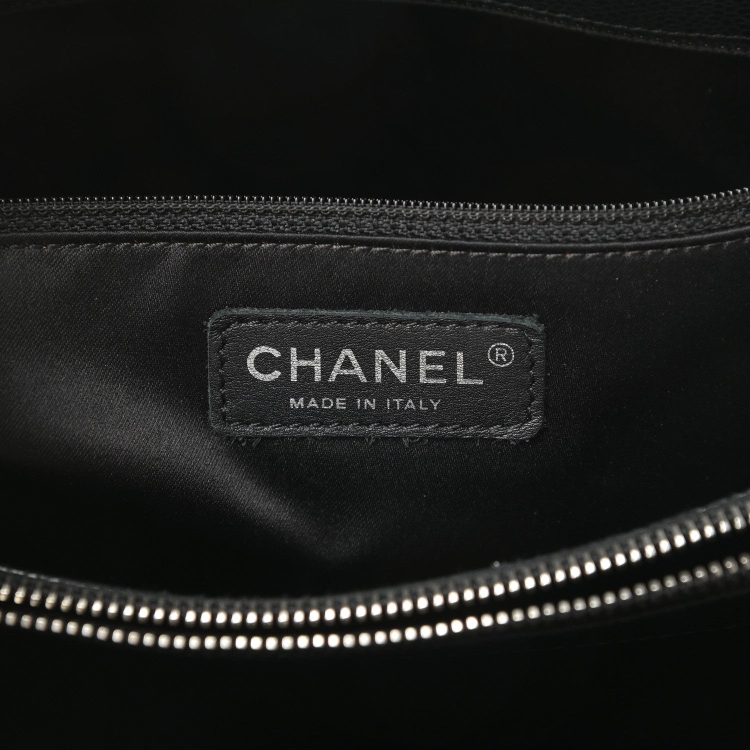 Chanel Caviar Quilted Grand Shopping Tote GST Black 6 of 13