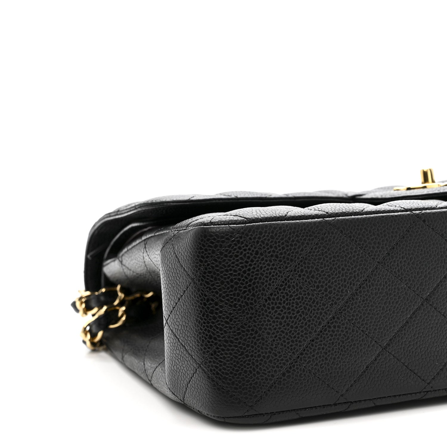 Chanel Caviar Quilted Jumbo Double Flap Black 9 of 11