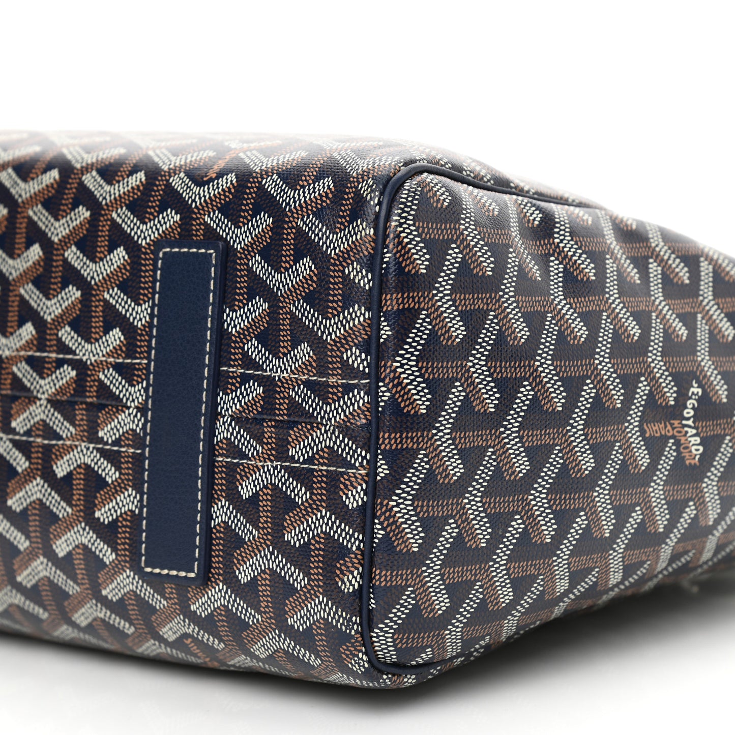 Goyardine Rouette PM Bleu Marine