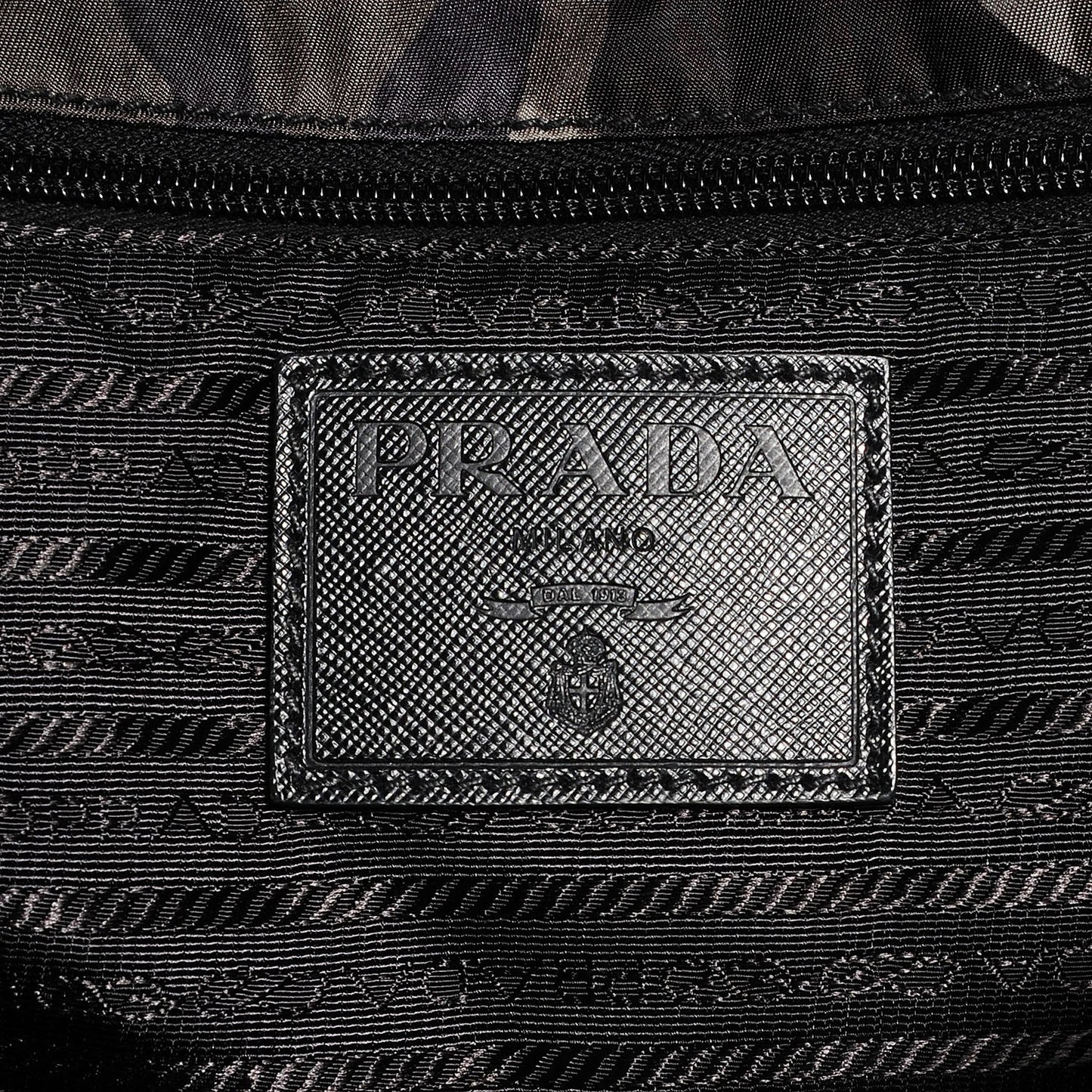 Tessuto Nylon Camouflage Messenger Bag Fumo