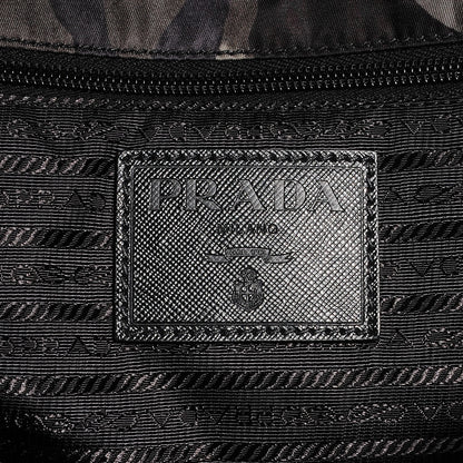 Prada Tessuto Nylon Camouflage Messenger Bag Fumo 7 of 9