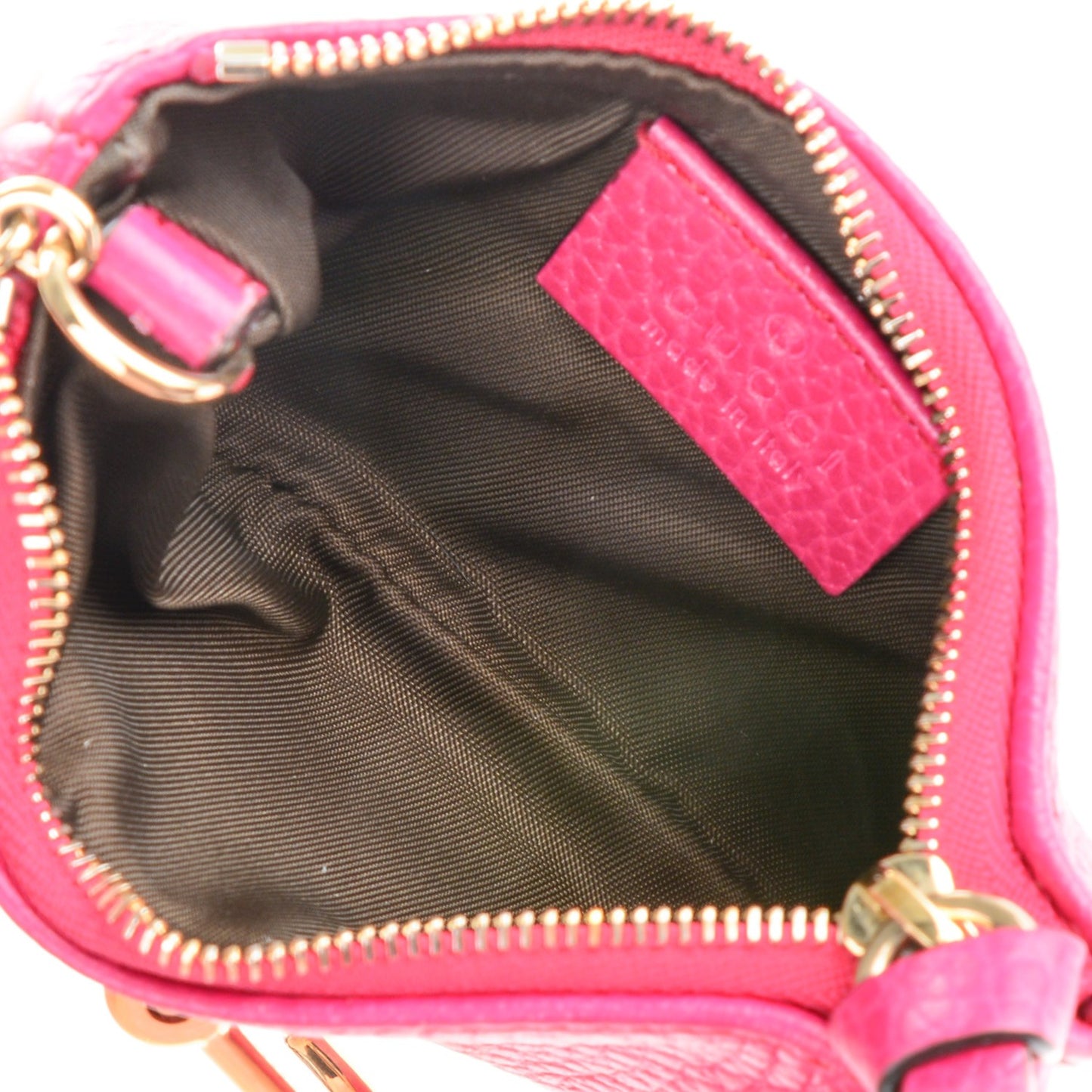 Dollar Calfskin Swing Key Case Blossom
