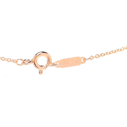 Tiffany 18K Yellow Gold Diamond Atlas Pierced Pendant Necklace 4 of 7