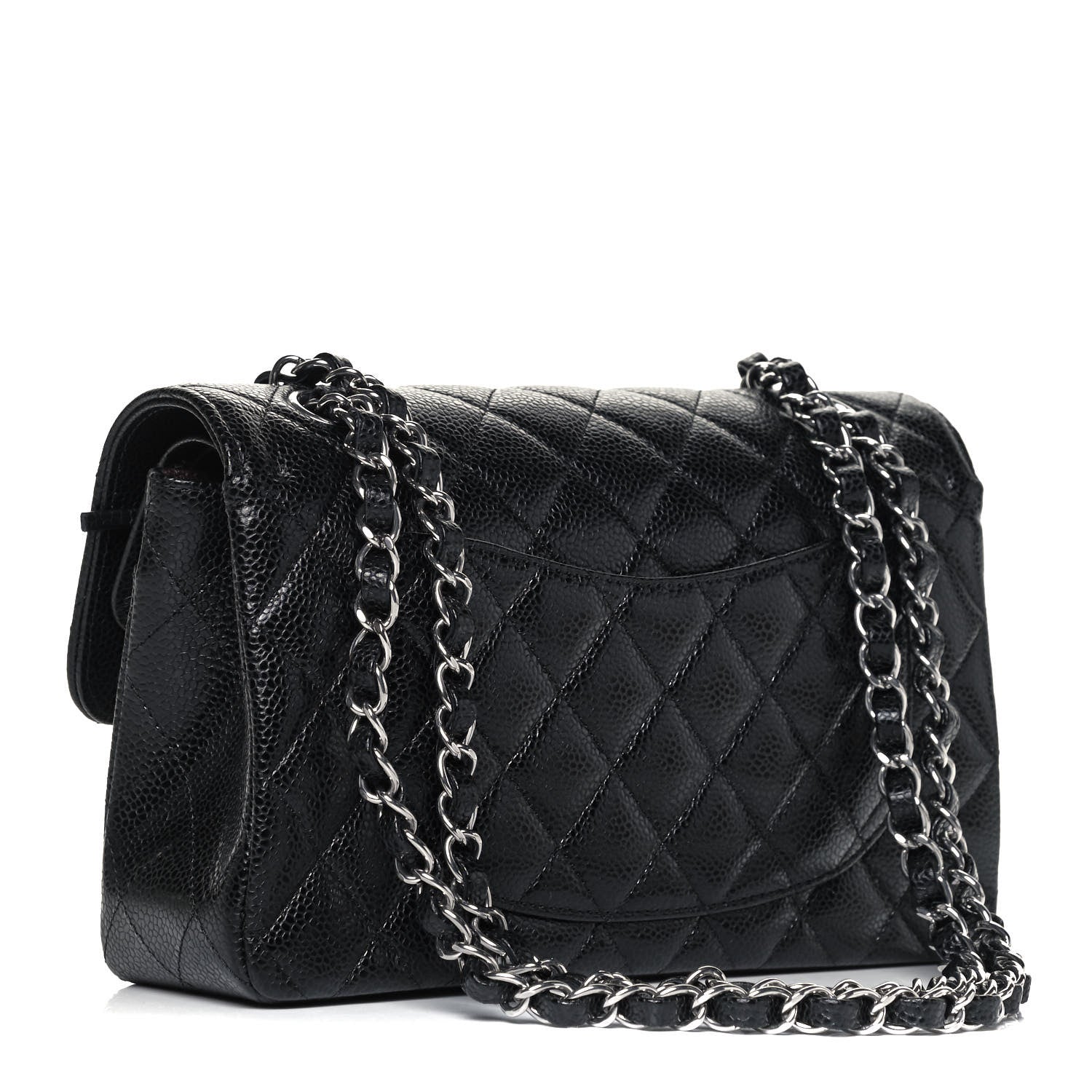 Chanel Caviar Quilted Small Double Flap Black 3 of 9