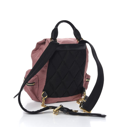 Burberry Nylon Small Rucksack Backpack Mauve Pink 3 of 10