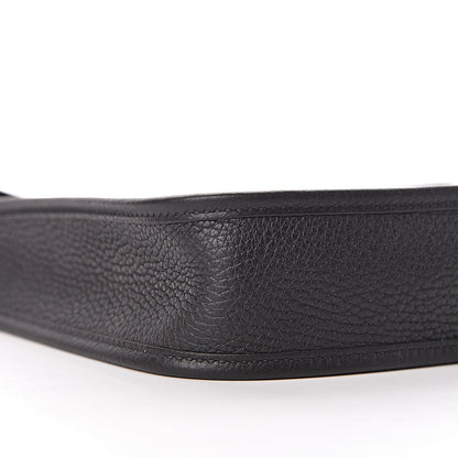 Hermes Taurillon Clemence Evelyne TPM Black 9 of 11