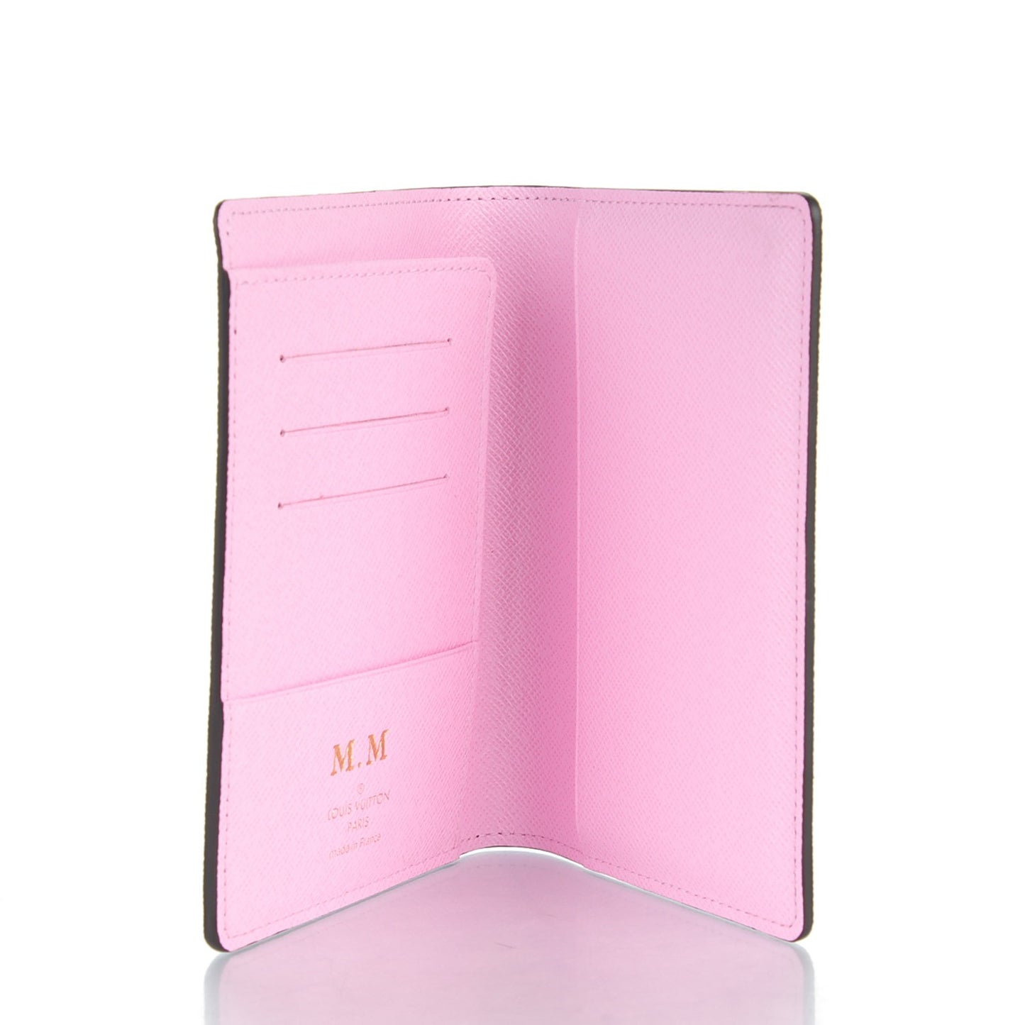 Monogram 2016 Christmas Animation Passport Cover Rose Ballerine