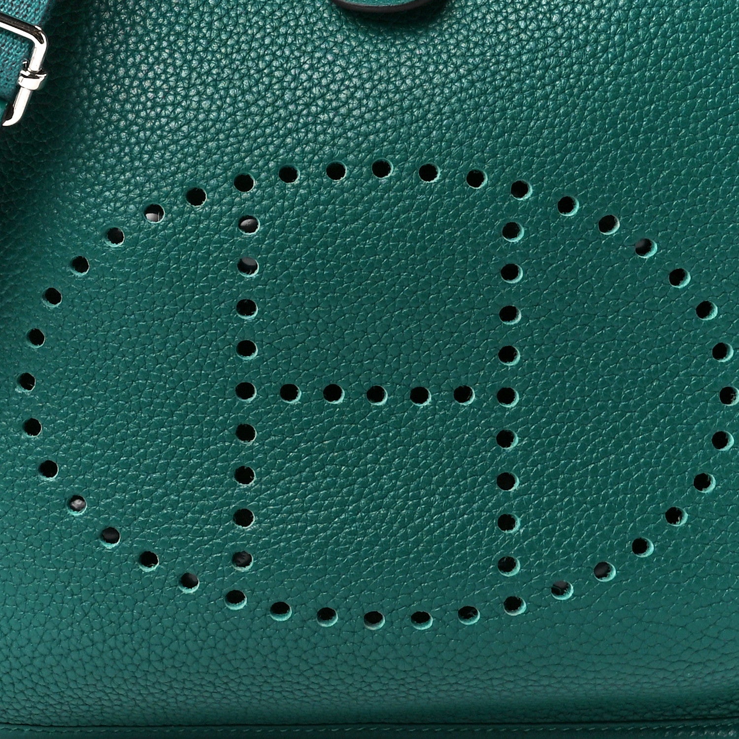 Hermes Taurillon Clemence Evelyne III PM Malachite 9 of 12