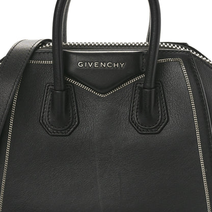 Givenchy Calfskin Chain Detail Mini Antigona Black 8 of 11