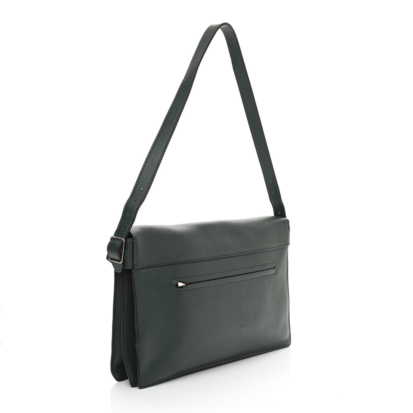 Smooth Calfskin Suede Medium Tri-Color Diamond Shoulder Bag Multi
