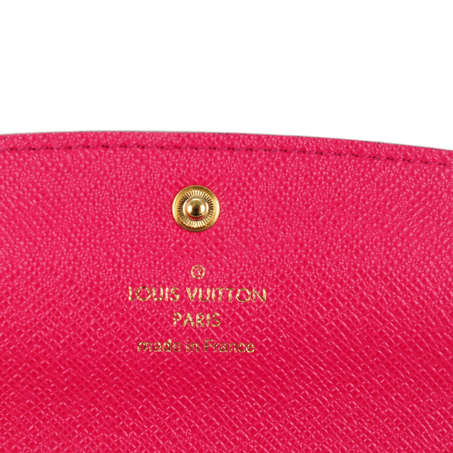 Monogram Emilie Wallet Hot Pink