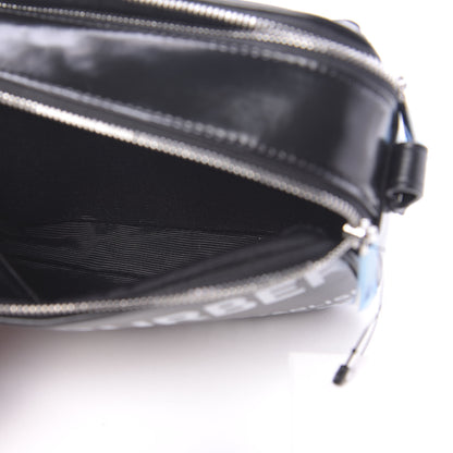 Burberry Coated Canvas Horseferry Print Micro Camera Bag Black 4 of 9