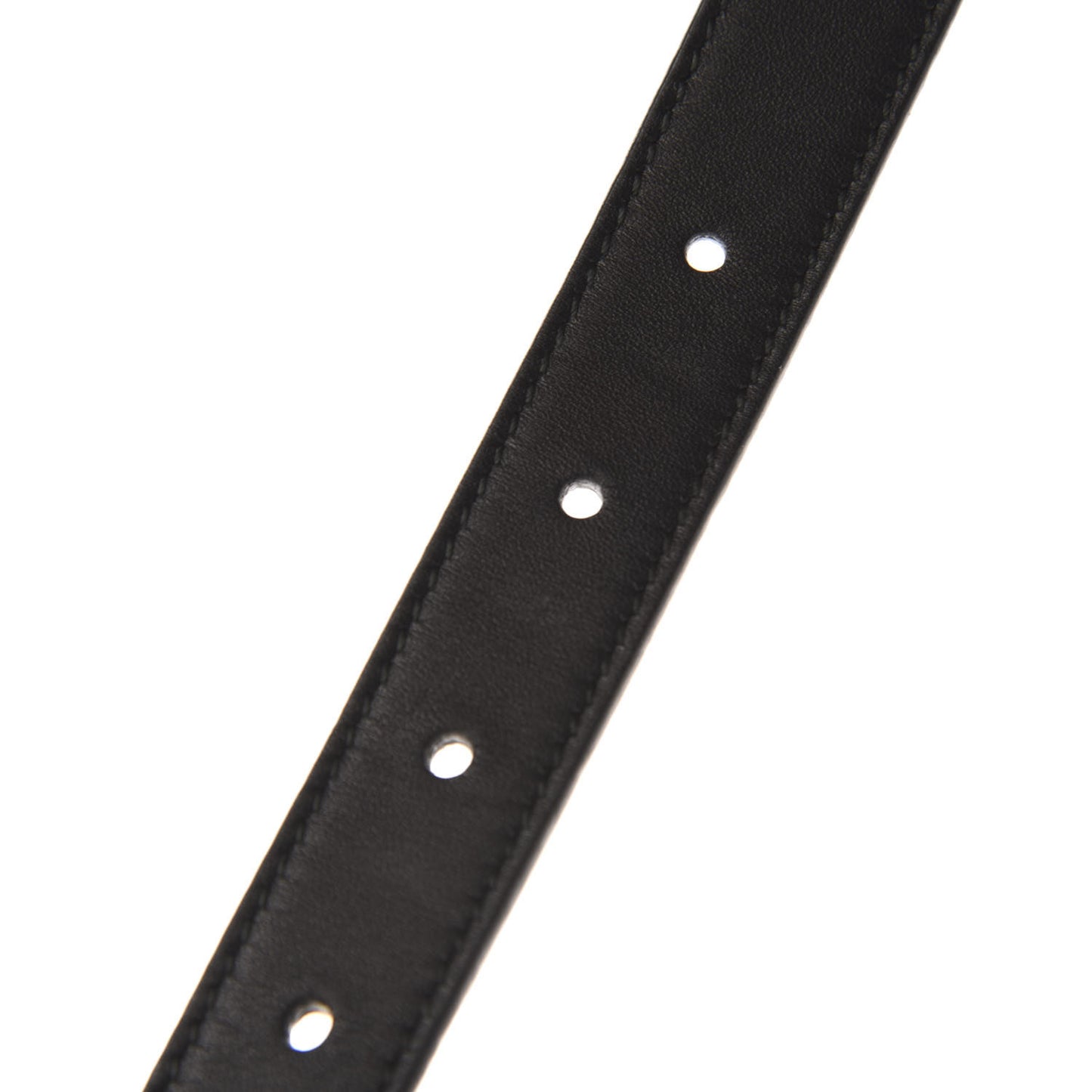 Calfskin Double G 20mm Belt 80 32 Black