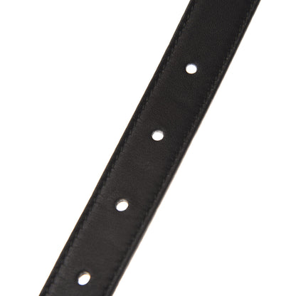 Gucci Calfskin Double G 20mm Belt 80 32 Black 4 of 5