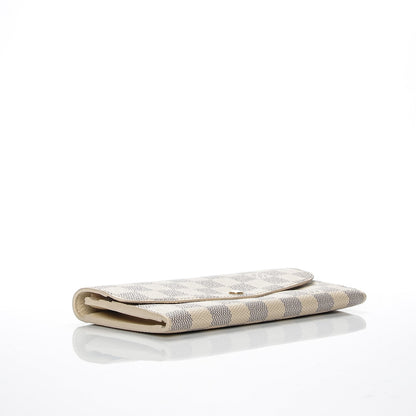 Louis Vuitton Damier Azur Emilie Wallet 4 of 7