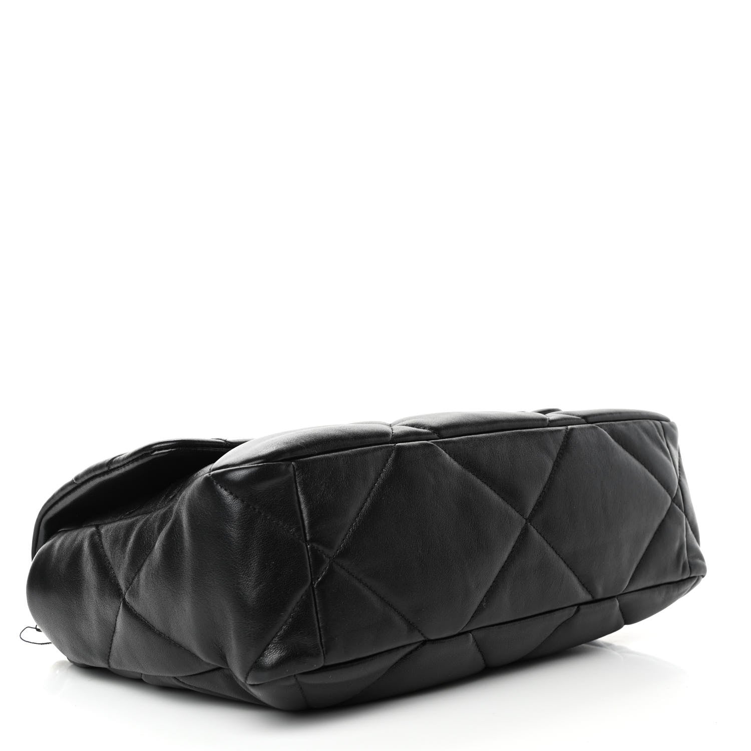 Chanel Lambskin Quilted Large Chanel 19 Flap Black 3 of 4
