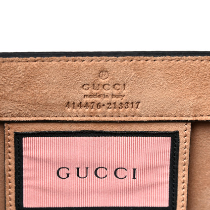 Gucci Calfskin GucciGhost Real Medium XL Tote Black Pink 7 of 20