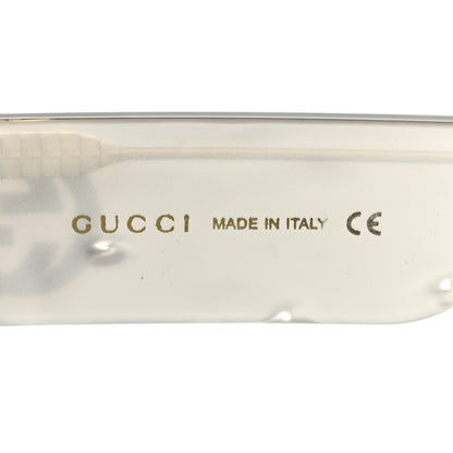 Gucci Acetate Rectangular GG0516S Sunglasses Grey Gold 5 of 7