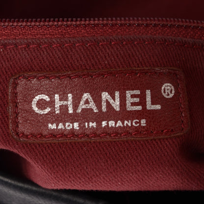 Chanel Caviar Large CC Tuck Tote Black 6 of 7