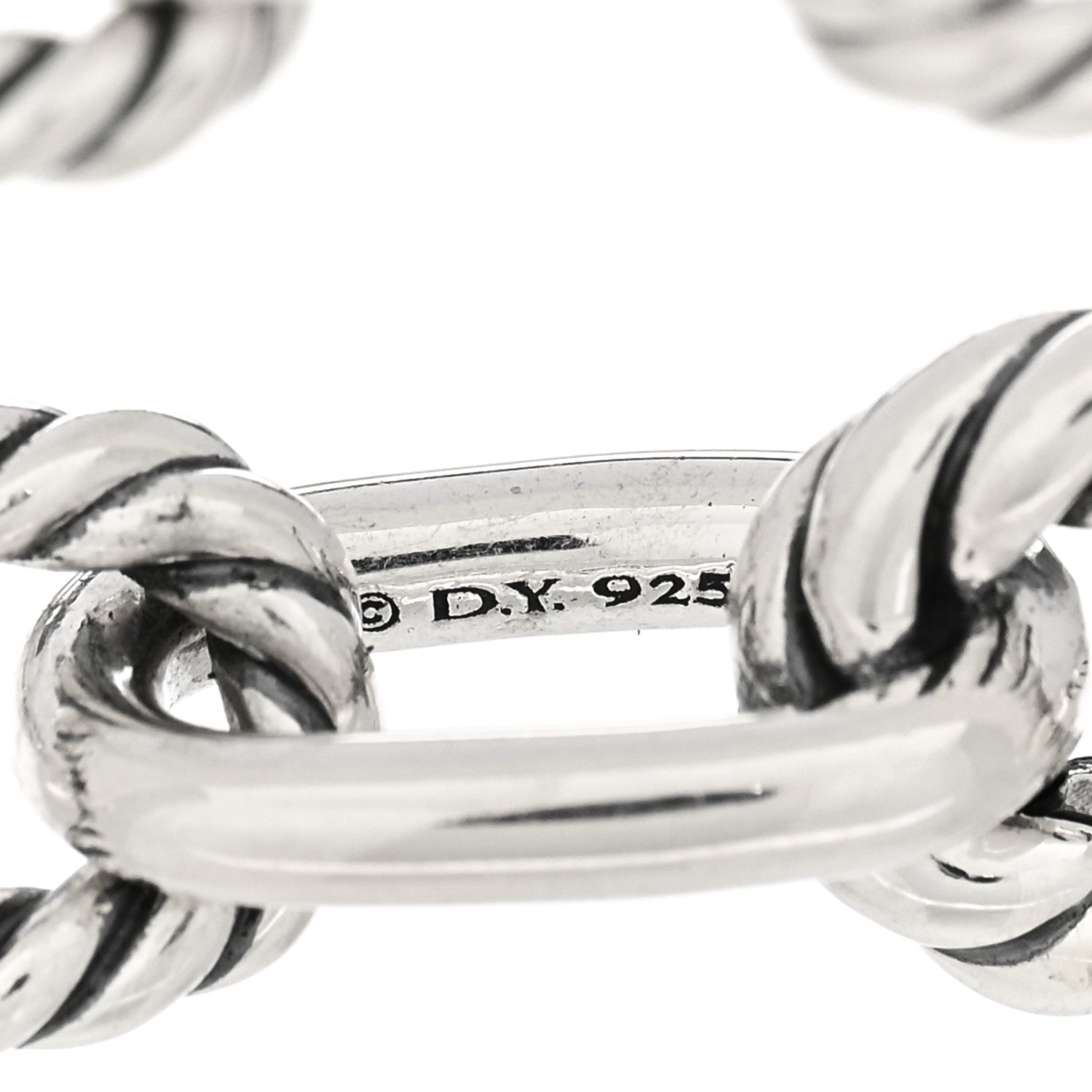 David Yurman Sterling Silver 8.5mm Madison Chain Bracelet 3 of 3