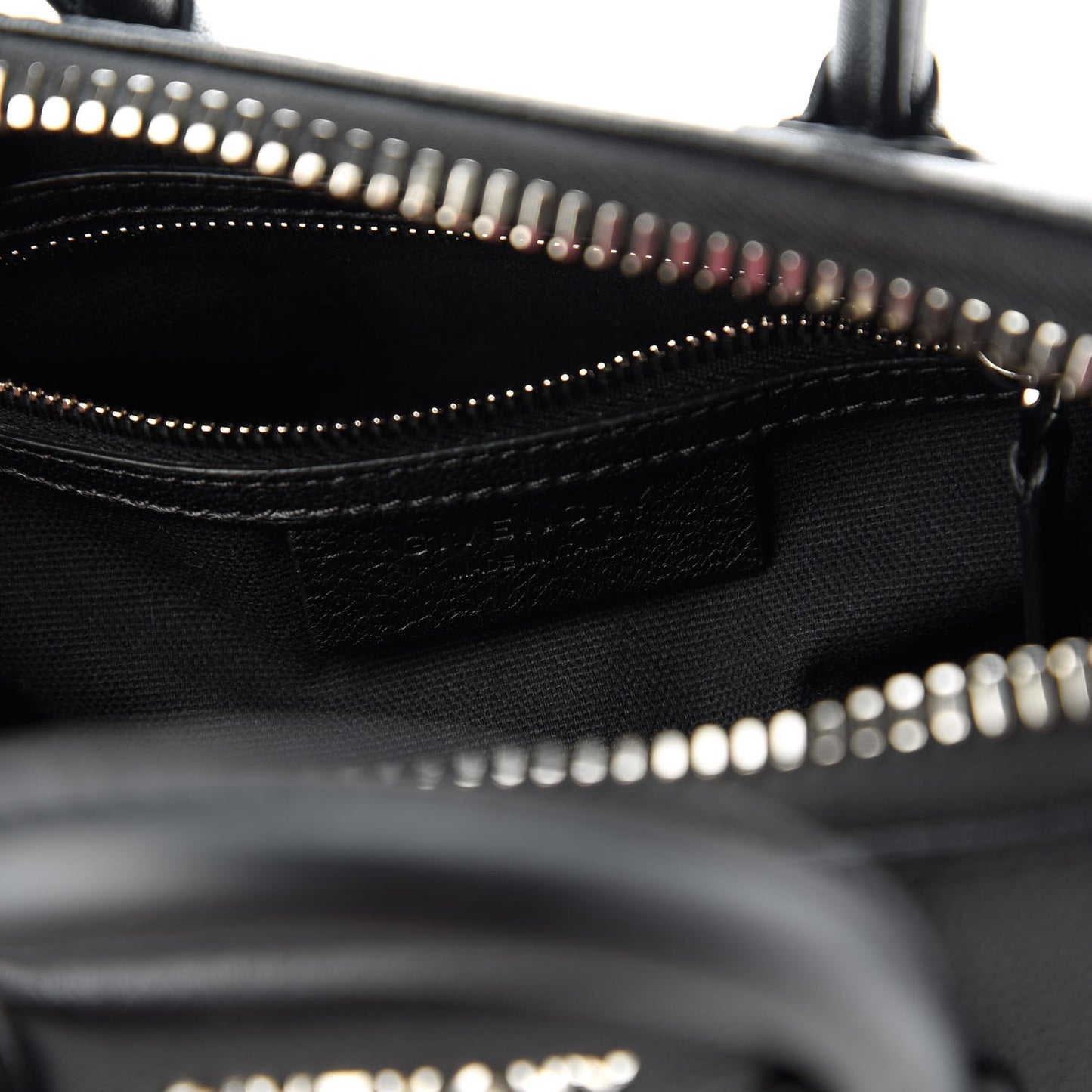 Sugar Goatskin Mini Antigona Black