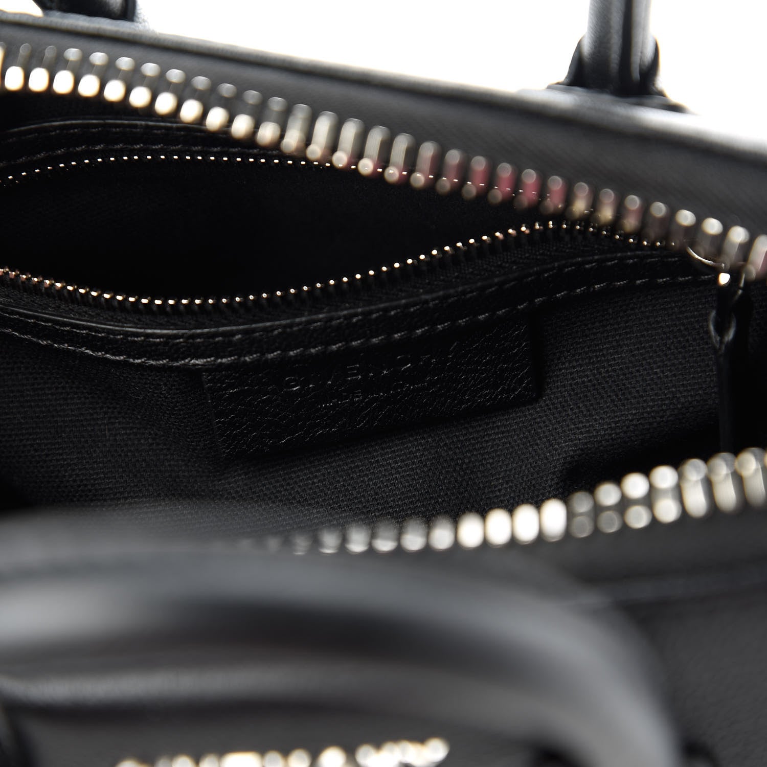 Givenchy Sugar Goatskin Mini Antigona Black 8 of 10