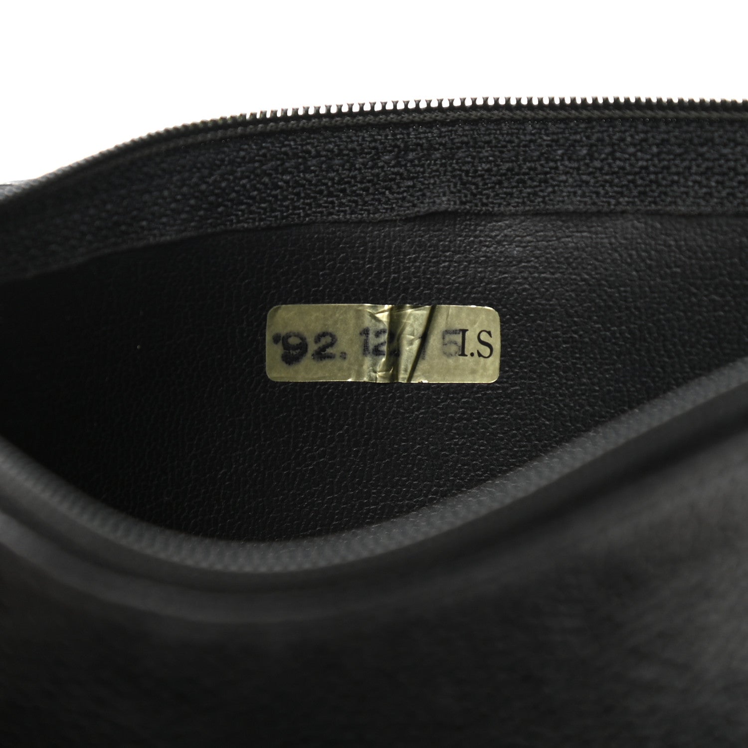 Chanel Caviar CC Stitched Drawstring Bucket Bag Black 8 of 12