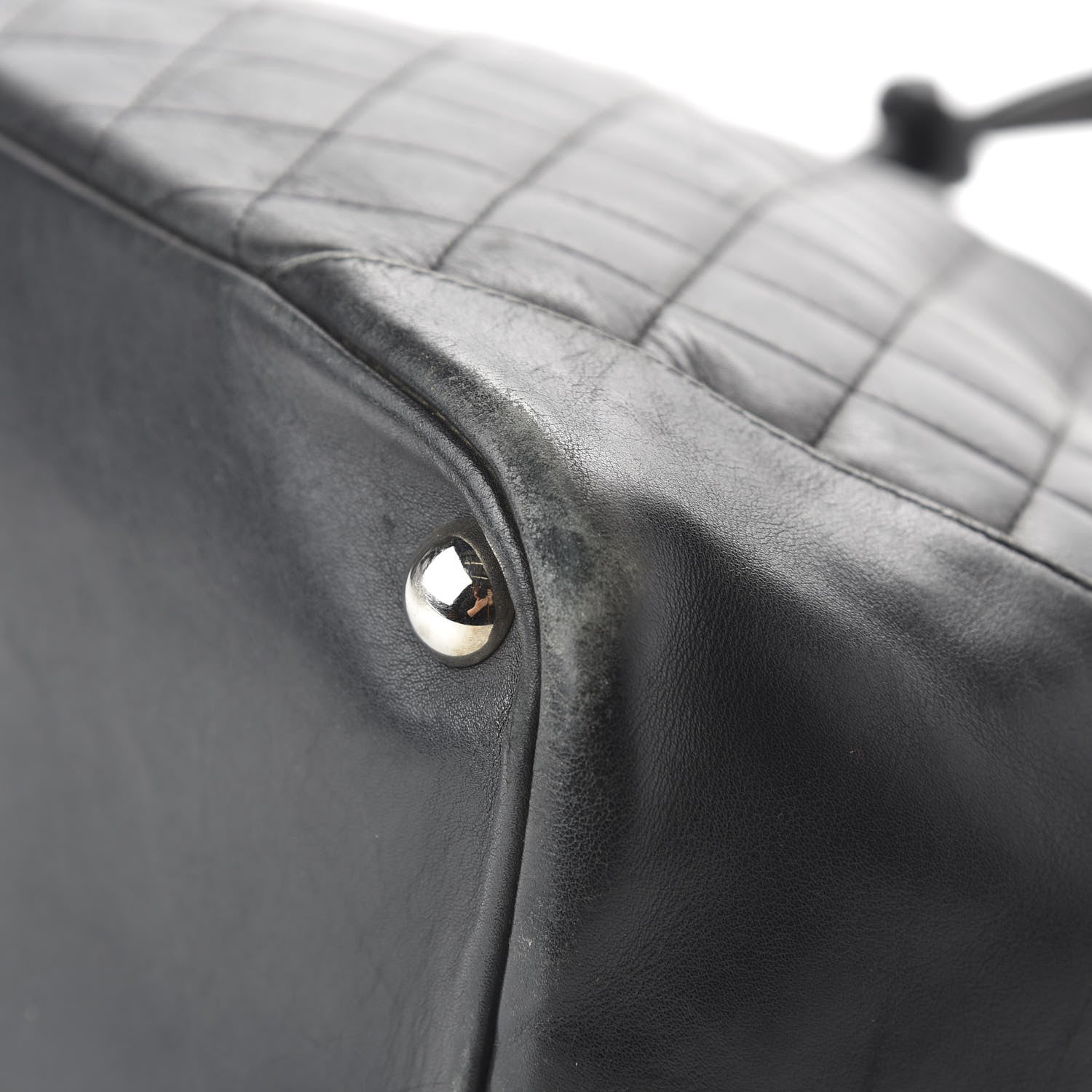 Chanel Calfskin Quilted Large Cambon Tote Black 6 of 13