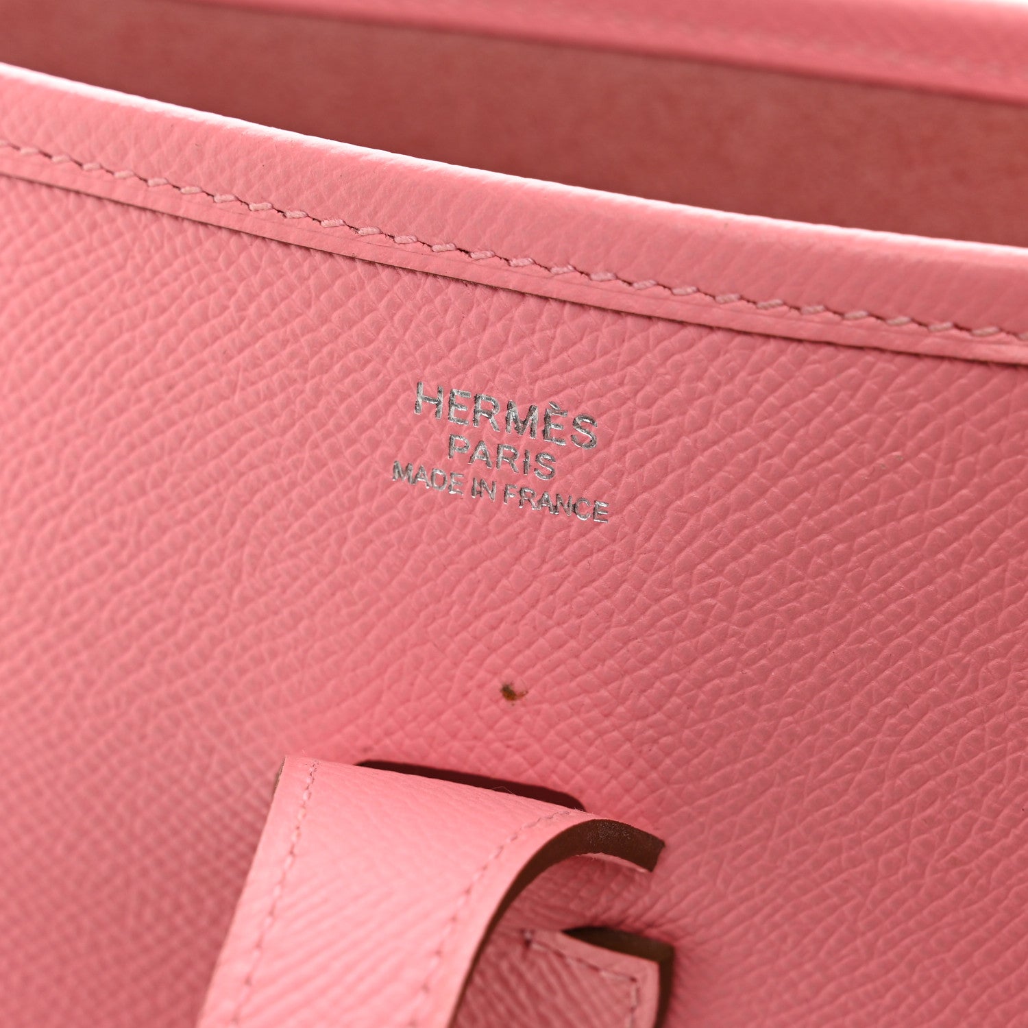 Hermes Epsom Evelyne III PM Rose Confetti 7 of 11