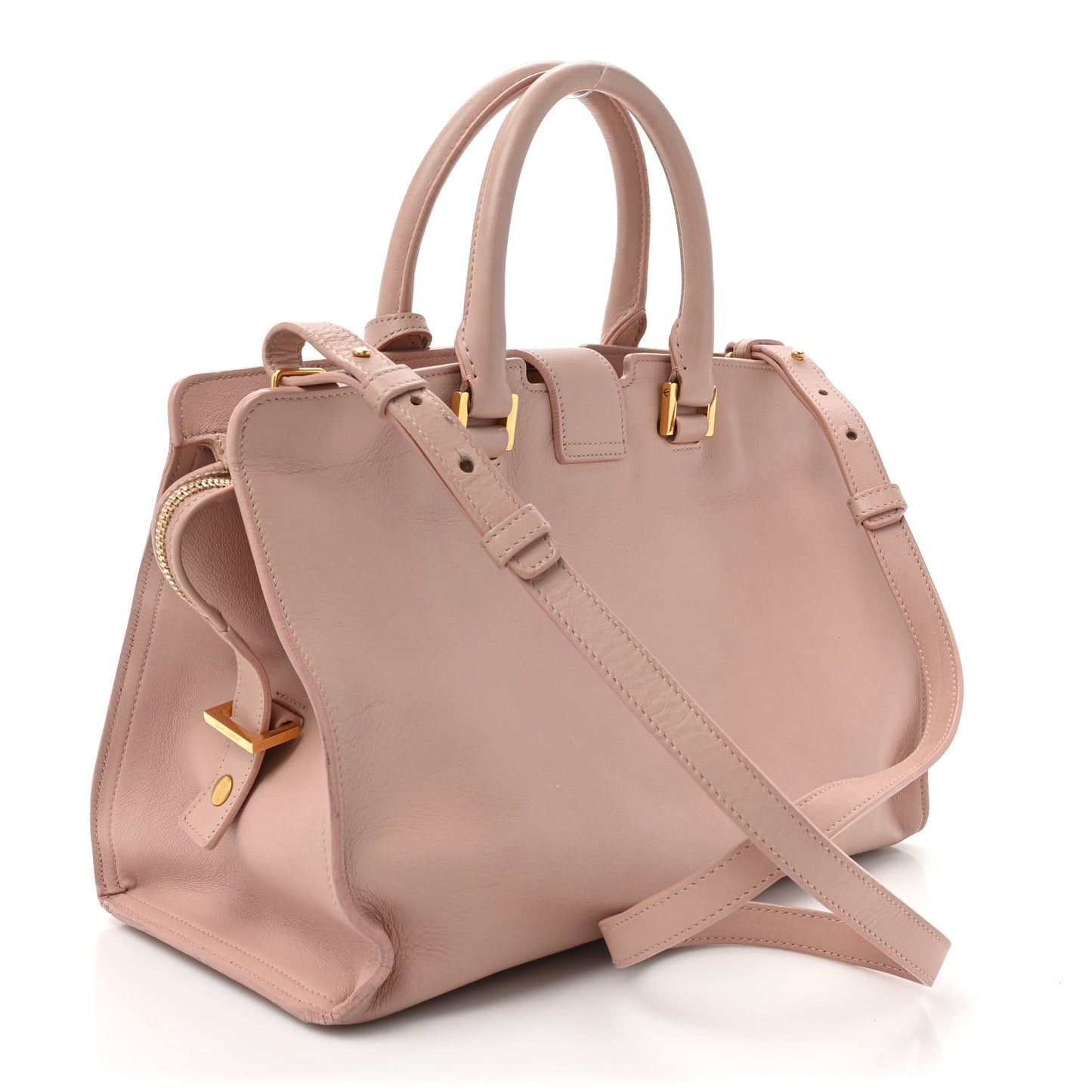 Calfskin Monogram Small Cabas Pale Blush