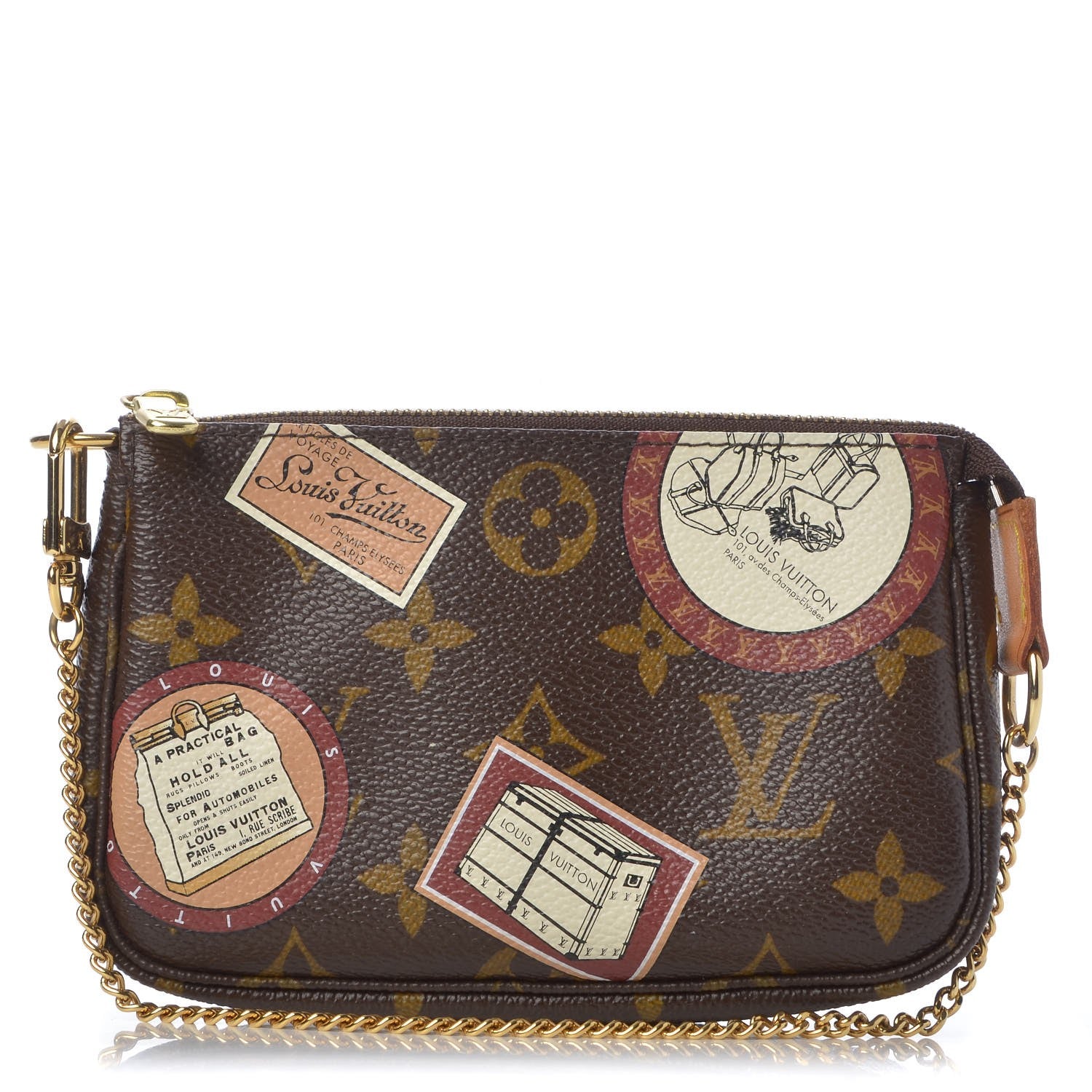 Louis Vuitton Monogram Patch Mini Pochette Accessories 1 of 7