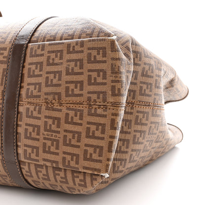 Fendi Zucchino Spalmati Vitello Tote Nocciola Castagna 12 of 13