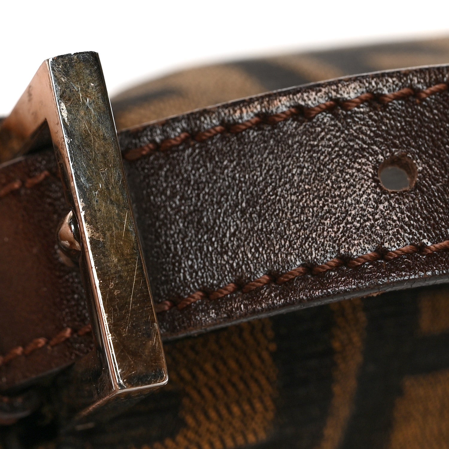 Fendi Zucca Baguette Tobacco 13 of 14