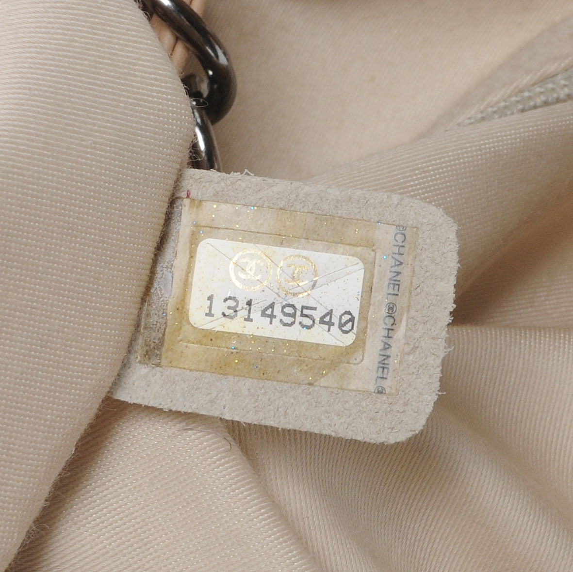 Chanel Caviar Quilted Large Cells Tote Beige 7 of 7