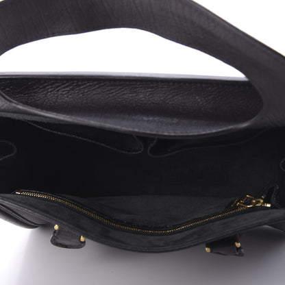 Alexander McQueen Grained Calfskin Small Heroine Black 5 of 9
