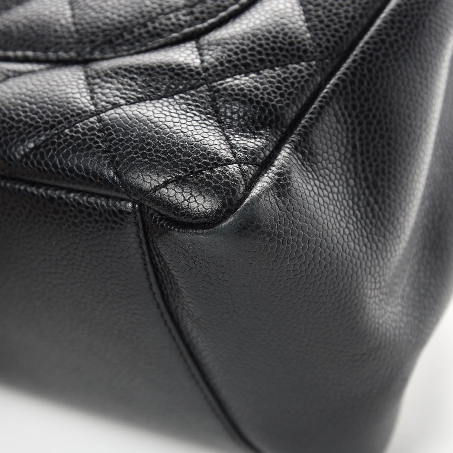 Chanel Caviar Quilted Grand Shopping Tote GST Black 11 of 14