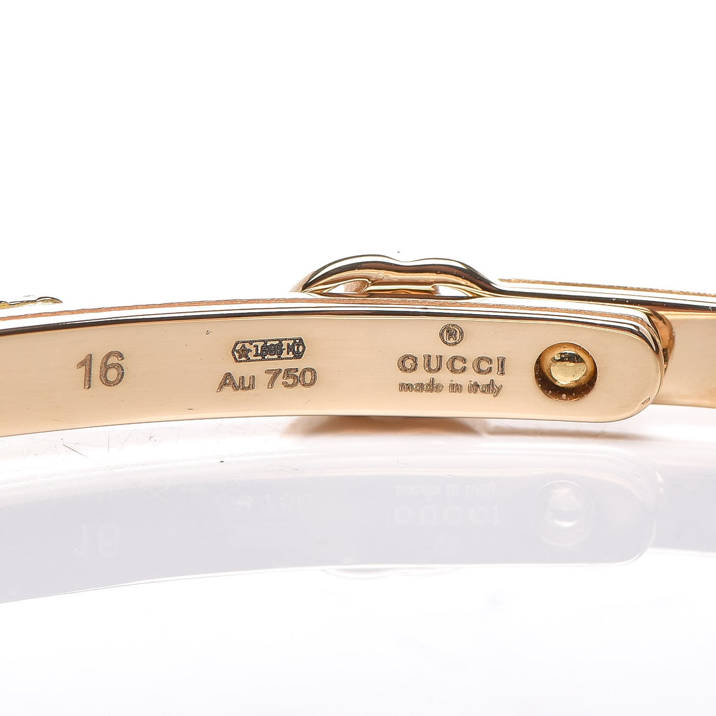 18K Yellow Gold Diamond XS Running Bracelet
